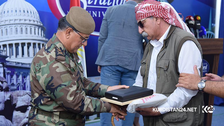 Merasîma rêzgirtinê li hejmareka birîndarên Daişê birêve çû